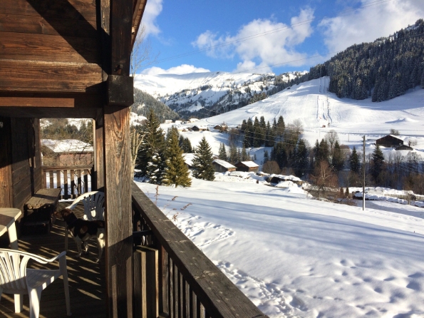 The chalet views